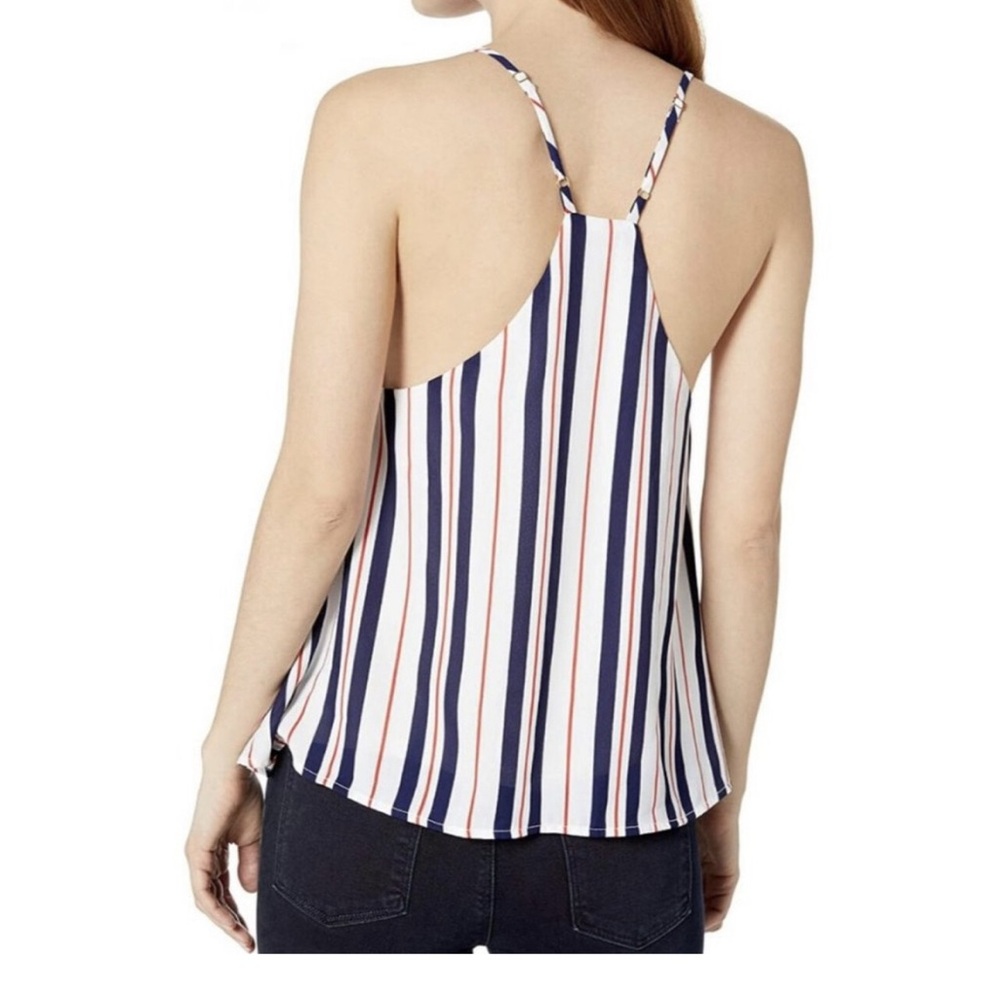 Show Me Your MuMu Blue and White Backless Tank Top